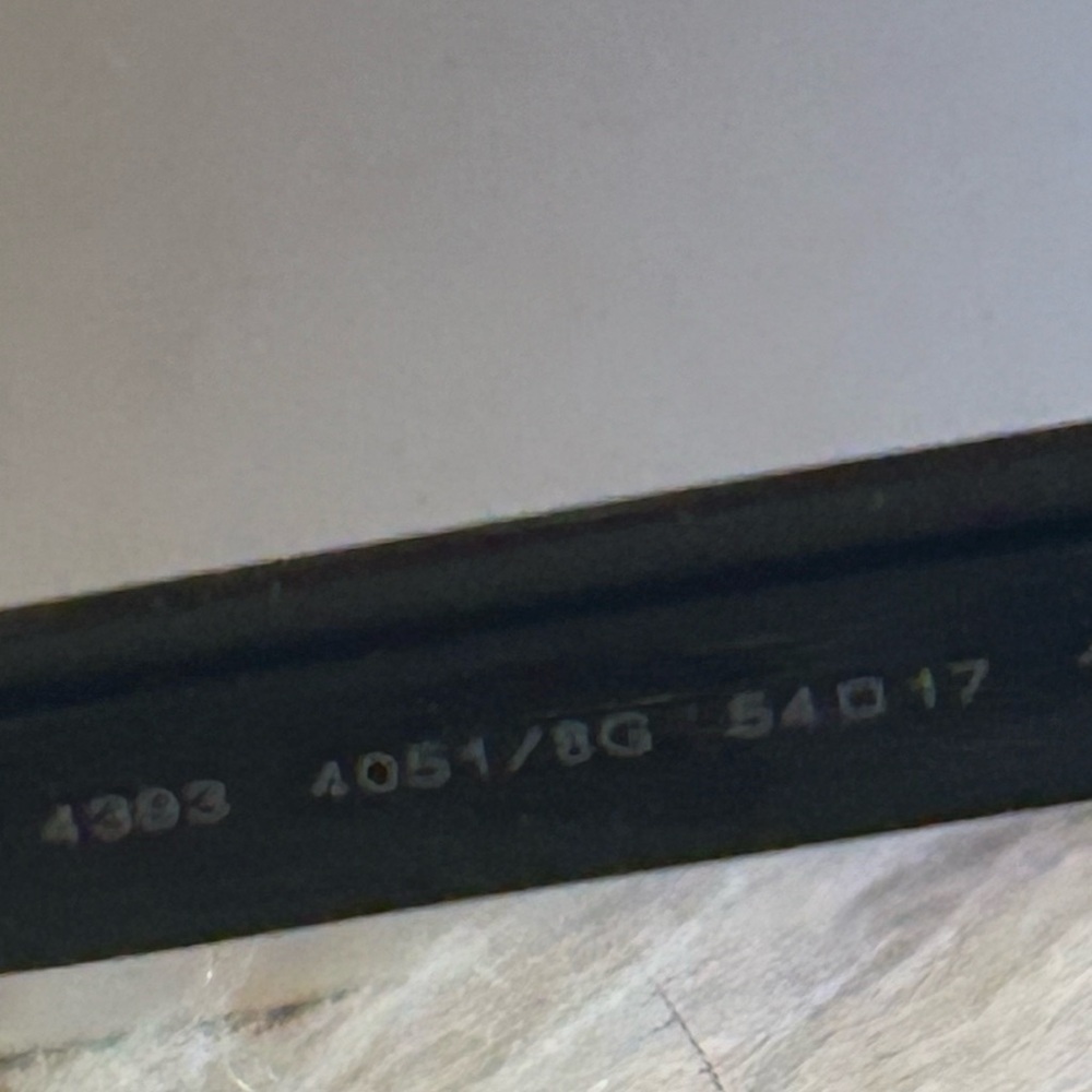 Burberry Black Oversized Sunglasses - Picture 4 of 5